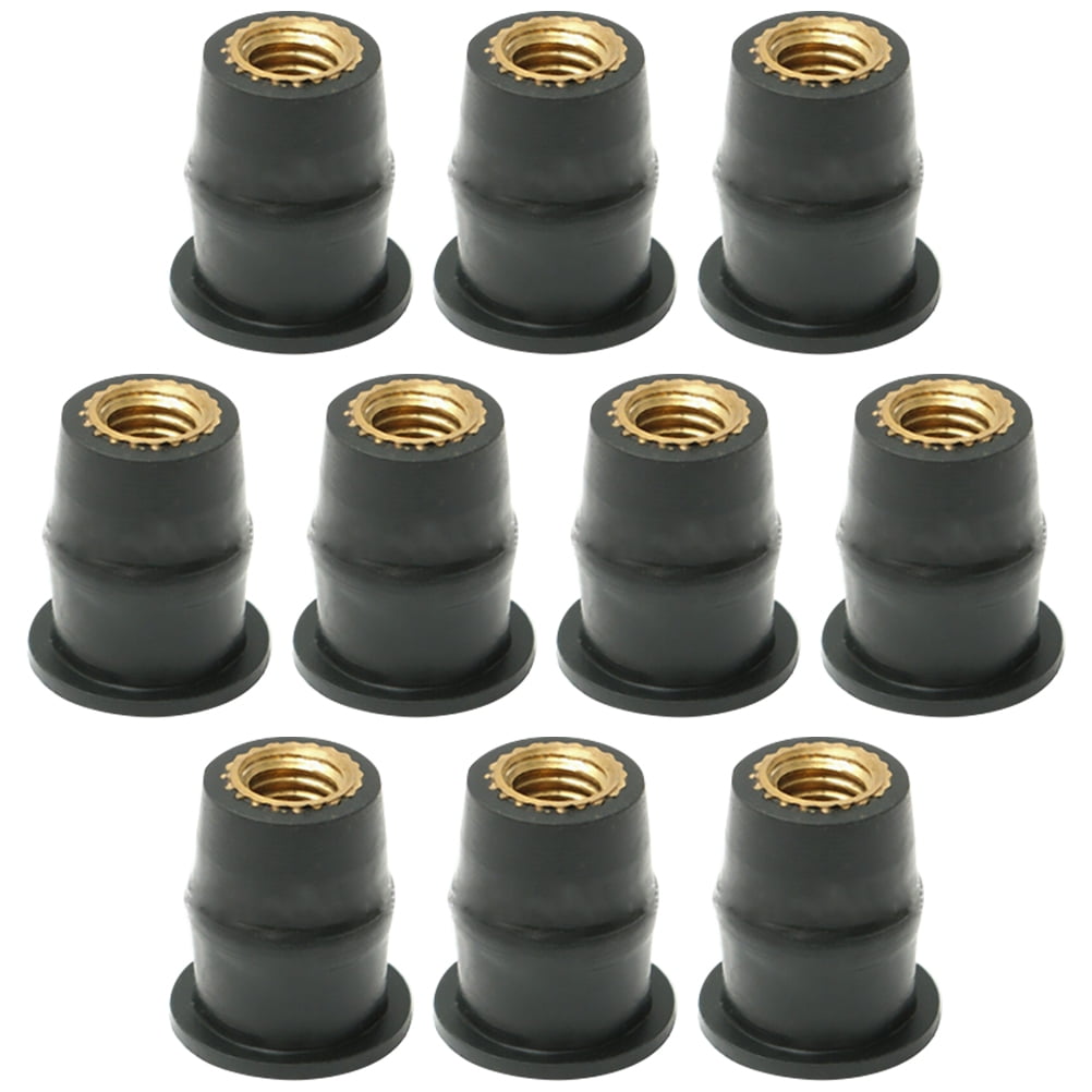 10 Pcs Windshield Nut Motorcycle Motorbike Accessories Accesorios De Motocicleta