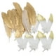 thumbnail image 1 of 24x Sombreros de plumas de naturales Decoración para hogar para fiestas de bricolaje 15-20cm, 1 of 9