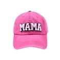 thumbnail image 1 of Arvbitana Family Matching Baseball Hat Mothers Day Gift Letters Embroidery Wide Brim Adjustable Cap for Mother / Daughter, 1 of 1