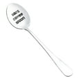 thumbnail image 2 of Xinyolin Dad Gifts Ice Cream Spoon Stainless Steel Engraved Scoop for Men Father's Day Birthday Gift Funny Shovel Spoon, 2 of 8