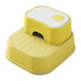 thumbnail image 2 of YAOMOBB Double Step Stool Toddler Step Stool Double Step Toy Storage Function Non Slip Rubber Feet Potty Training Stool for, 2 of 6
