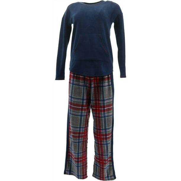cuddl duds regular fleecewear stretch jogger pajama set