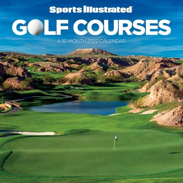 Trends International 2022 Sports Illustrated Golf Courses Wall Calendar