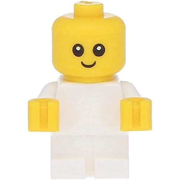LEGO City: Baby Minifig with White Outfit (Very Small)