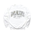 thumbnail image 7 of Camo Made for More Sweatshirt for Women Christian Inspirational Faith Pullover Gift White Sweatshirt Adult Medium, 7 of 7