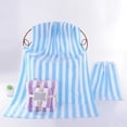 thumbnail image 4 of Toalla de baño de secado rápido, súper suave, agradable para la piel, absorbente, toalla de ducha multicolor, toalla facial, suministros de baño, 4 of 8