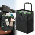 thumbnail image 4 of Auto Car Waterproof Trash Bag Litter Bin Can Garbage Waste Storage Organizer Box, 4 of 5