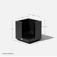 thumbnail image 3 of Maceta Veradek Block Series Cubo de plástico grande de 43 cm, 3 of 8