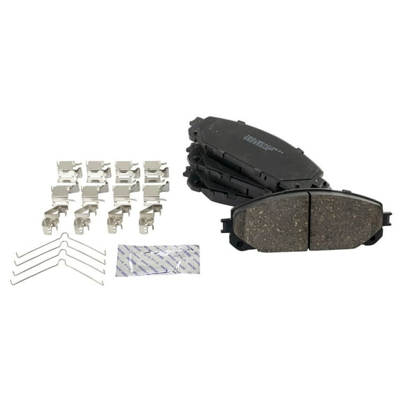 TRQ Front Premium Posi Ceramic Disc Brake Pad Set for Jeep Cherokee SUV Truck BFA73501