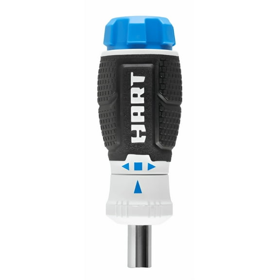 HART 7-Piece Ratcheting Stubby Screwdriver with Comfort Grip Handle