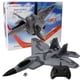 thumbnail image 2 of Planeador RC mejorado 2025 con luces LED | Avión de espuma de control remoto de 2,4 GHz para niños y adultos | Tiempo de vuelo de 15 minutos y alcance de 300 m | Dron de juguete volador para, 2 of 9
