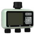 thumbnail image 5 of 3-Zone Sprinkler Water Timer with Independent A/B/C Outlets, Programmable Separate Schedules per Zone, Automatic Irrigation Controller for Garden Lawn, 5 of 9