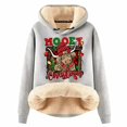 thumbnail image 1 of WILLBEST Sudadera Deportiva para Mujer, Estilo Vaquero Navideño, con Estampado Navideño Femenino y Diseño Grueso X-Grande, 1 of 4