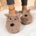 thumbnail image 2 of Gaexia Womens Slippers,Cartoon Head Slippers Warm Home Slippers for Autumn and Winter Comfort,Outdoor Slippers, 2 of 7