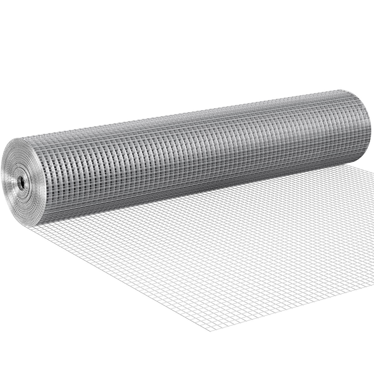 ZHICHUN 1/2 Inch 19 Gauge Hot Dipped Galvanized Hardware Cloth 36in x 50ft Steel Wire Mesh Roll for Rabbit Cages Garden & Small Rodent Protection