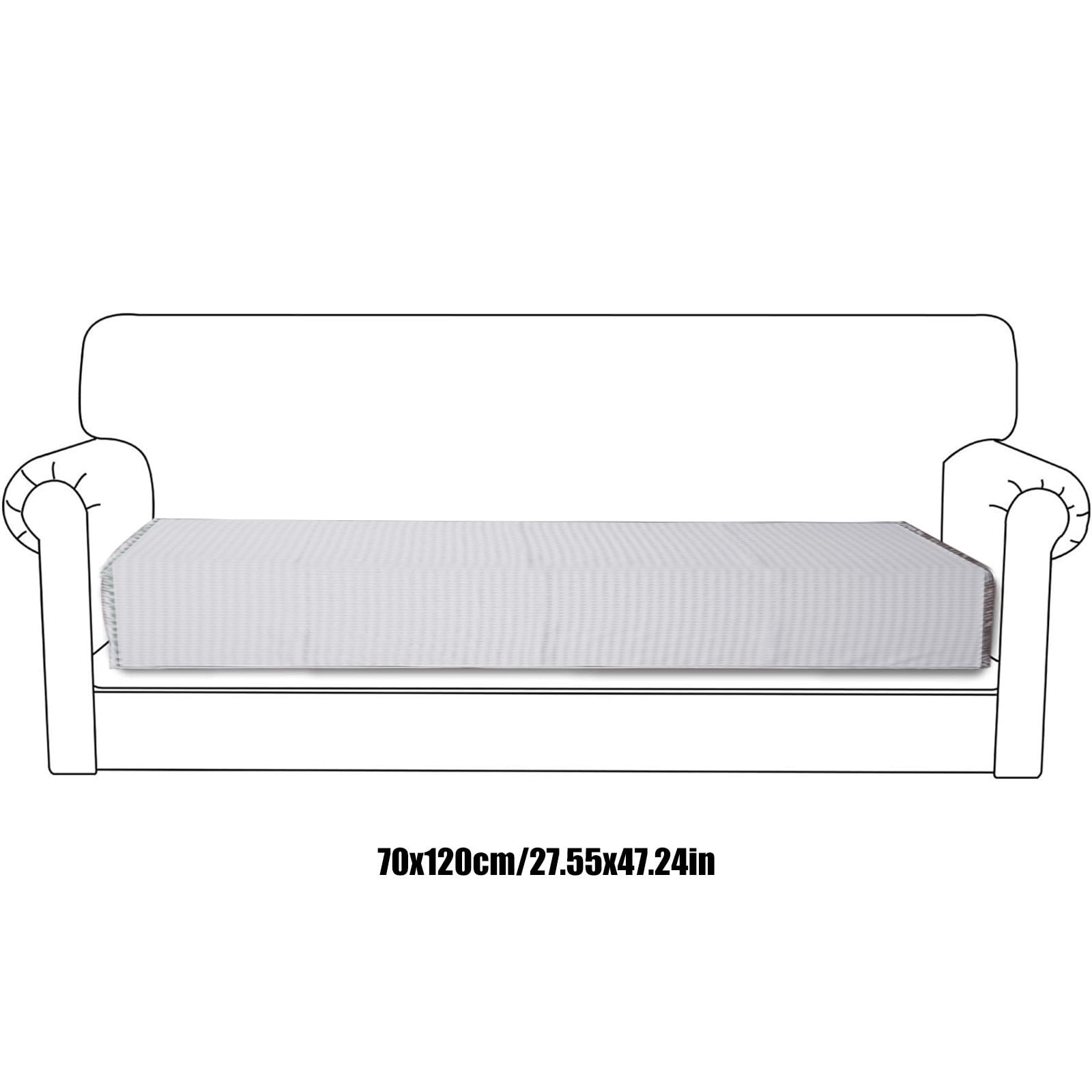 Silk Cool Summer Sofa Cushion,Simple Solid Color Cushion,Non Slip Sofa Cushion,Machine Washable Cool Cushion,Double Sofa Cushion,Soft Elastic Cushion,Protective Sofa Pad,Durable Seat Cushion
