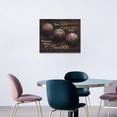 thumbnail image 4 of Give It To God And Go To Sleep Sign Wall Art Lake Mountain Pictures Wall Decor Christian Canvas Prints Posters Framed Artwork Paintings Home Decorations for Kitchen Living Room Bedroom 16"x12", 4 of 6