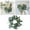 Green, variant on Candle Holders with Decorative Flower Garlands Ideal for Weddings Home and Table Settings for Cylindrical Candles and Enhancing
