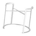 thumbnail image 4 of Soporte para dispensador de bebidas, soporte para tarro de vidrio, base redonda de 20 cm, soporte para jarra de agua fría Plata, 4 of 9