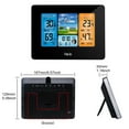 thumbnail image 2 of Wireless Weather Station with Color HD Display, EEEKit LCD Digital Weather Station with Indoor Outdoor Digital Thermometer Home Alarm Clock with Temperature Humidity Barometer Alarm Moon Phrase, 2 of 9