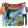 thumbnail image 1 of Tom y Jerry anti-pilling, suave, ligera, esponjosa y acogedora de lujo para hogar y cocina – Perfecta para niños y adultos,50X70cm, 1 of 6