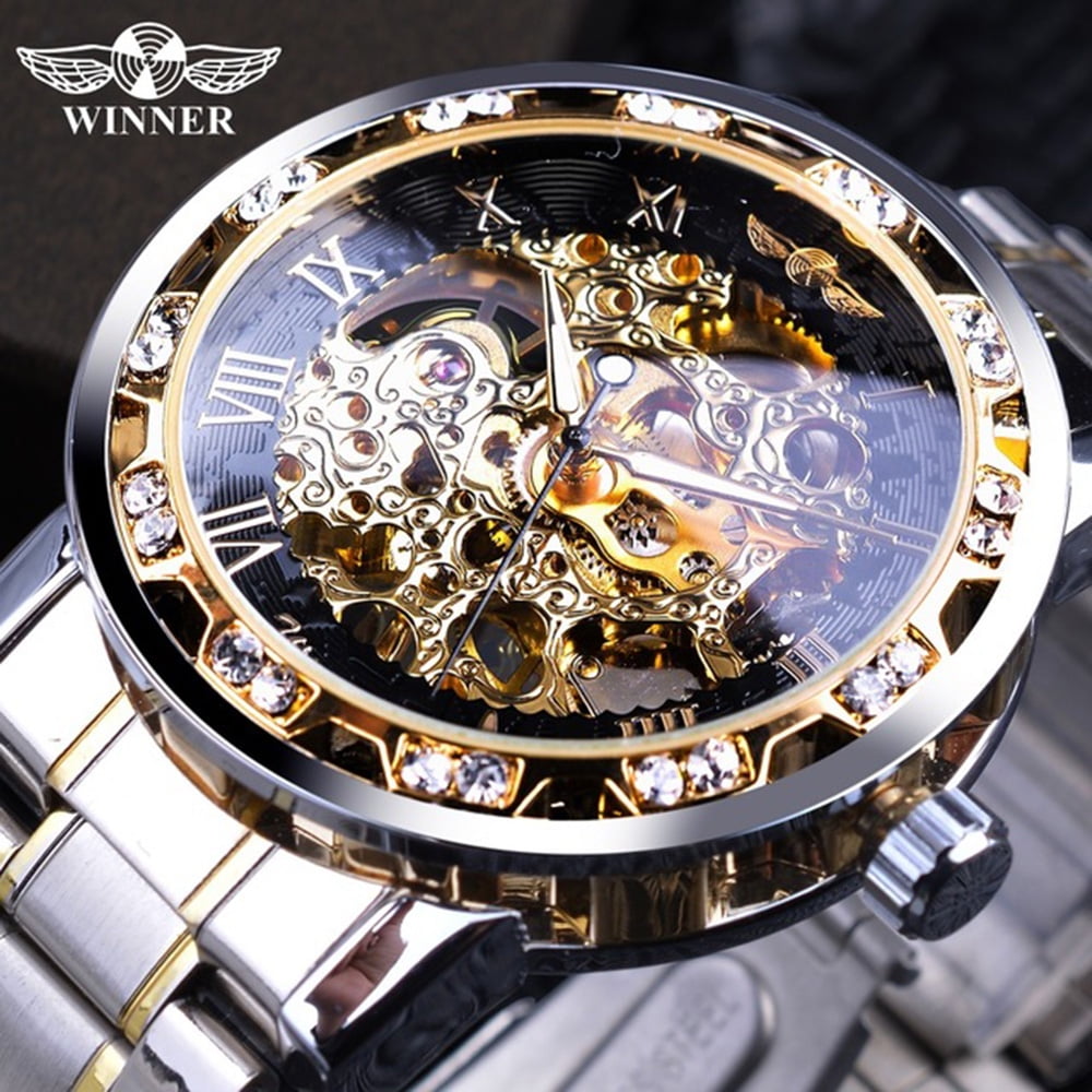 Harley square skeleton watch hot sale