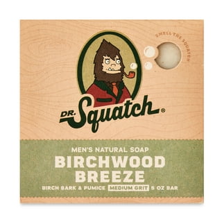 Dr. Squatch Men’s Natural Bar Soap - Fresh Full Routine - Natural Shampoo and Conditioner, Aluminum-Free Deodorant, Soap Gripper, and Saver - Fresh