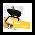 thumbnail image 3 of Sandwich Skillet Bread Loaf Pans for Baking Egg Cookers Cookware Double Pie Iron Toaster Sandwich Maker,1 x non stick sandwich toaster,Black, 3 of 8
