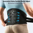 thumbnail image 3 of Lower Back Brace,  Lumbar Support Sport Belts, Ergonomic Design,Suitable for Herniated Discs, Sciatica for Men&Women, 3 of 8
