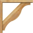 thumbnail image 3 of Ekena Millwork 4"W x 28"D x 28"H Funston Block Rough Sawn Bracket w/ Offset Brace, Western Red Cedar, 3 of 25