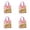 C, variant on Reusable Tote Bags for Girls Bulk Spring Bee Themed Non-Woven Party Gift Bags with Handles Cute Favor Treat Bags for Kids Birthdays Classroom World Bee Day 4Pcs