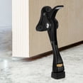 thumbnail image 1 of Uxcell 1-Pack Topes de Puerta, Tope de Puerta de Caída de Aleación de Aluminio de 4 Pulgadas con Altura Ajustable [Negro], 1 of 7