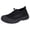 Black, variant on Women's Ortho Slip on Walking Running Shoes Lightweight Comfortable Knitted Arch Support Chunky Driving Non Slip Work Nursing Sneakers for Seniors Hiking Jogging Beige Size 6.5