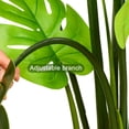 thumbnail image 5 of Woooow Artificial Monstera Deliciosa Plant 43" Fake Tropical Palm Tree, Perfect Faux Swiss Cheese Plant for Home Garden Office Store Decoration (1PACK), 5 of 12