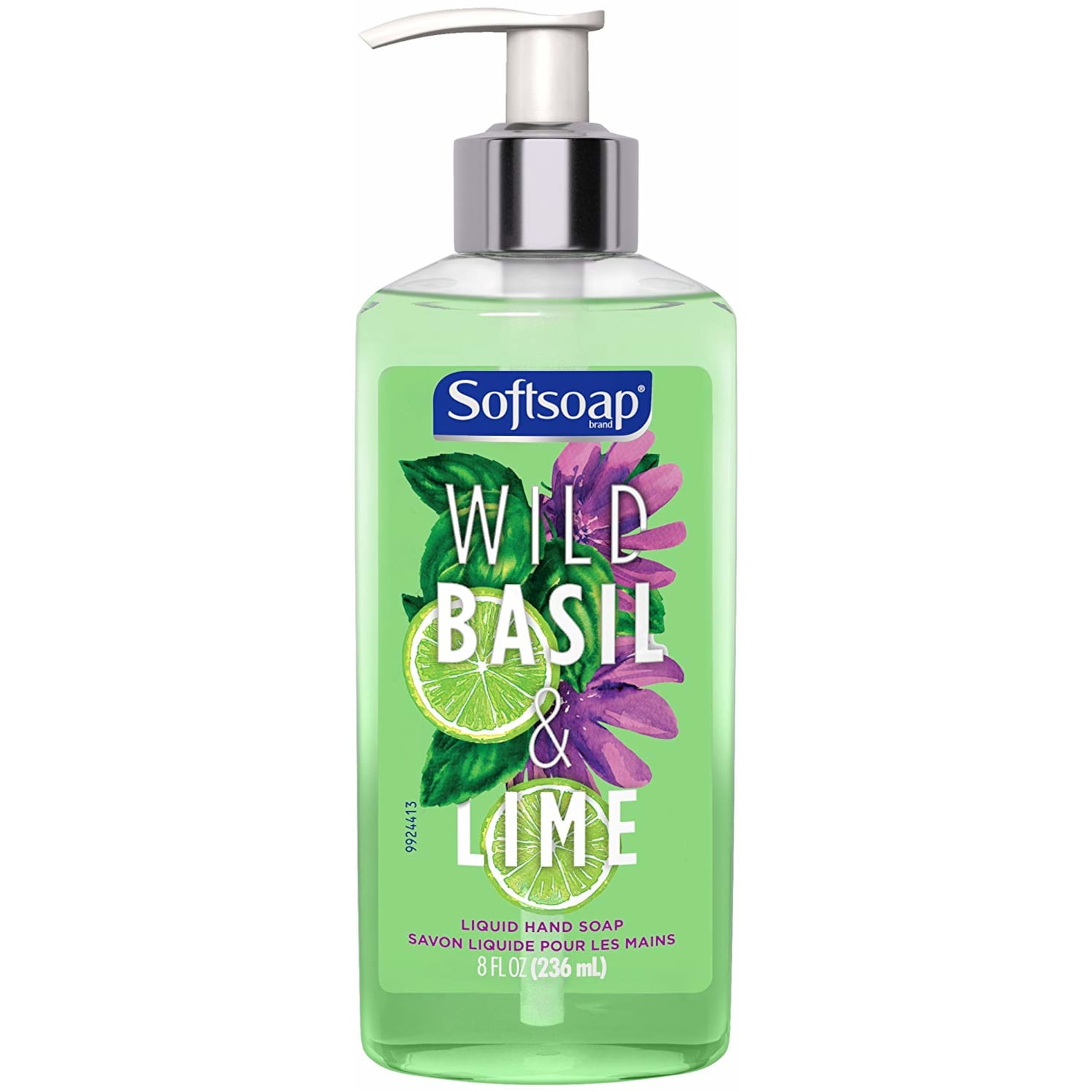 Softsoap Liquid Hand Soap, Wild Basil & Lime 8 fluid ounce