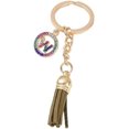 thumbnail image 1 of 26 Letters A-Z Decorative Alphabet Initial Charm Keychain for Women Girls Men Teenager Gift, 1 of 2