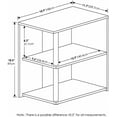 thumbnail image 2 of Romain Side Table, 2-Tier End Table with Open Shelf, Night Stand, Bedside Table, for Living Room, Bedroom, Espresso, 2 of 5