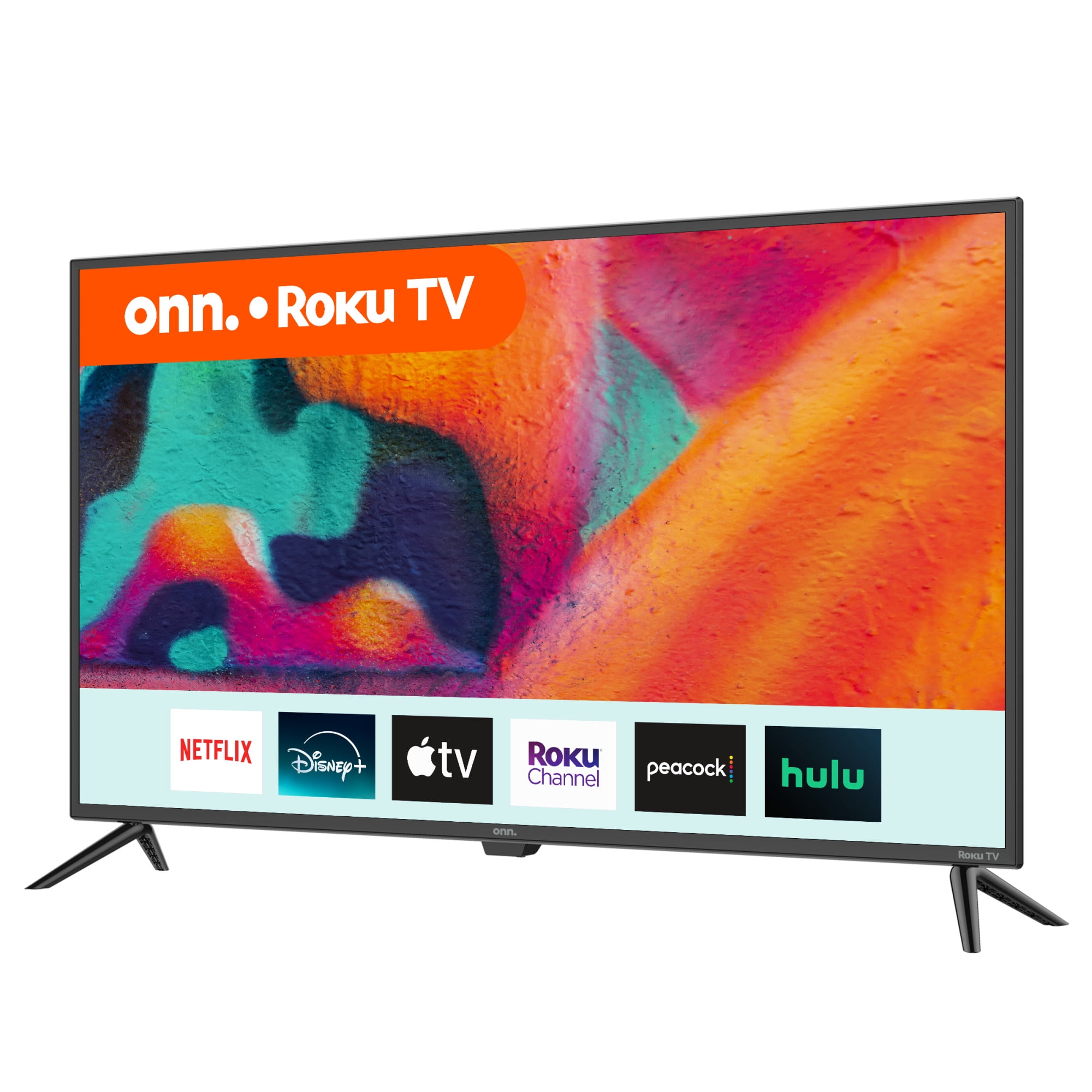 onn. 43” Class FHD (1080P) LED Roku Smart TV (100133209)