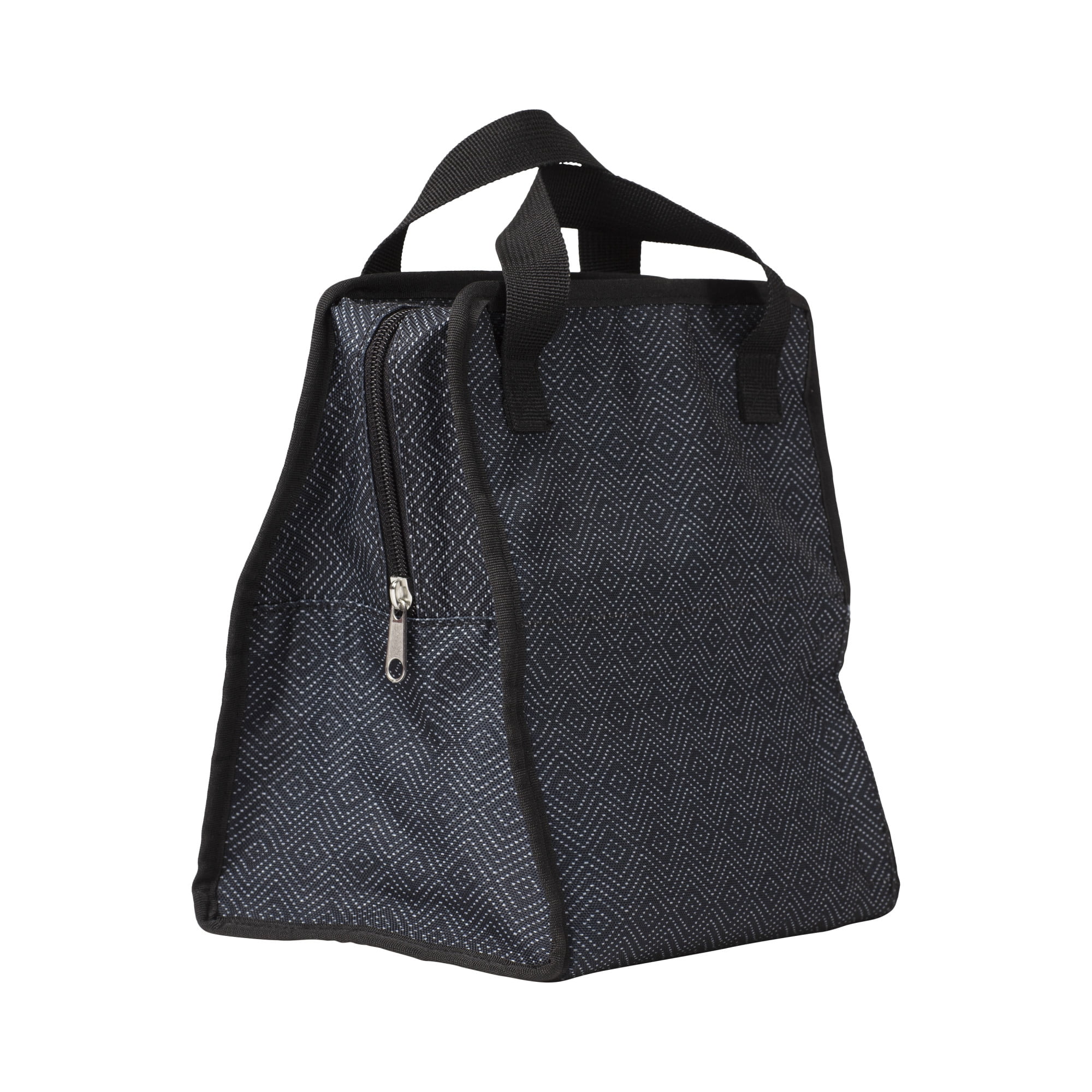 Dr. Brown's Fold & Freeze Bottle Tote, Insulated Cooler Bag, Holds 6 Baby Bottles, Black, 1 Pack