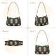 thumbnail image 7 of FORMRS Womens Shoulder Bag with Chain Strap Clutch Purse Cute Tote Handbag, Green Tartan Pattern, 7 of 7