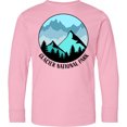 thumbnail image 3 of Inktastic Glacier National Park Montana Mountains Long Sleeve Youth T-Shirt, 3 of 5