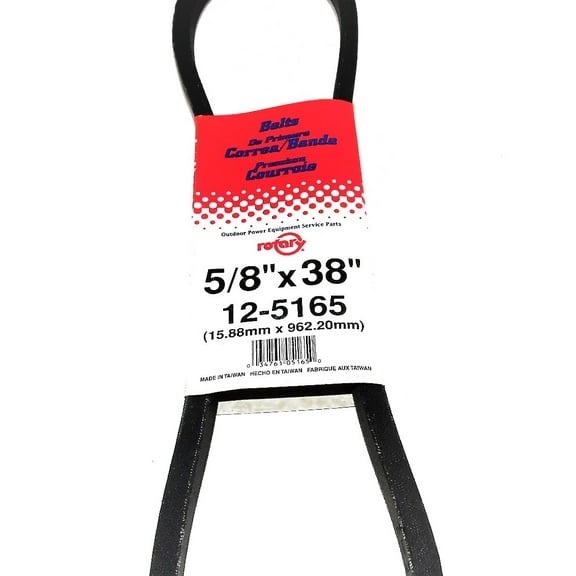 5165/5L380 Rotary Belt Compatible Wtih BOLENS 110-8547 (5/8" X 38")