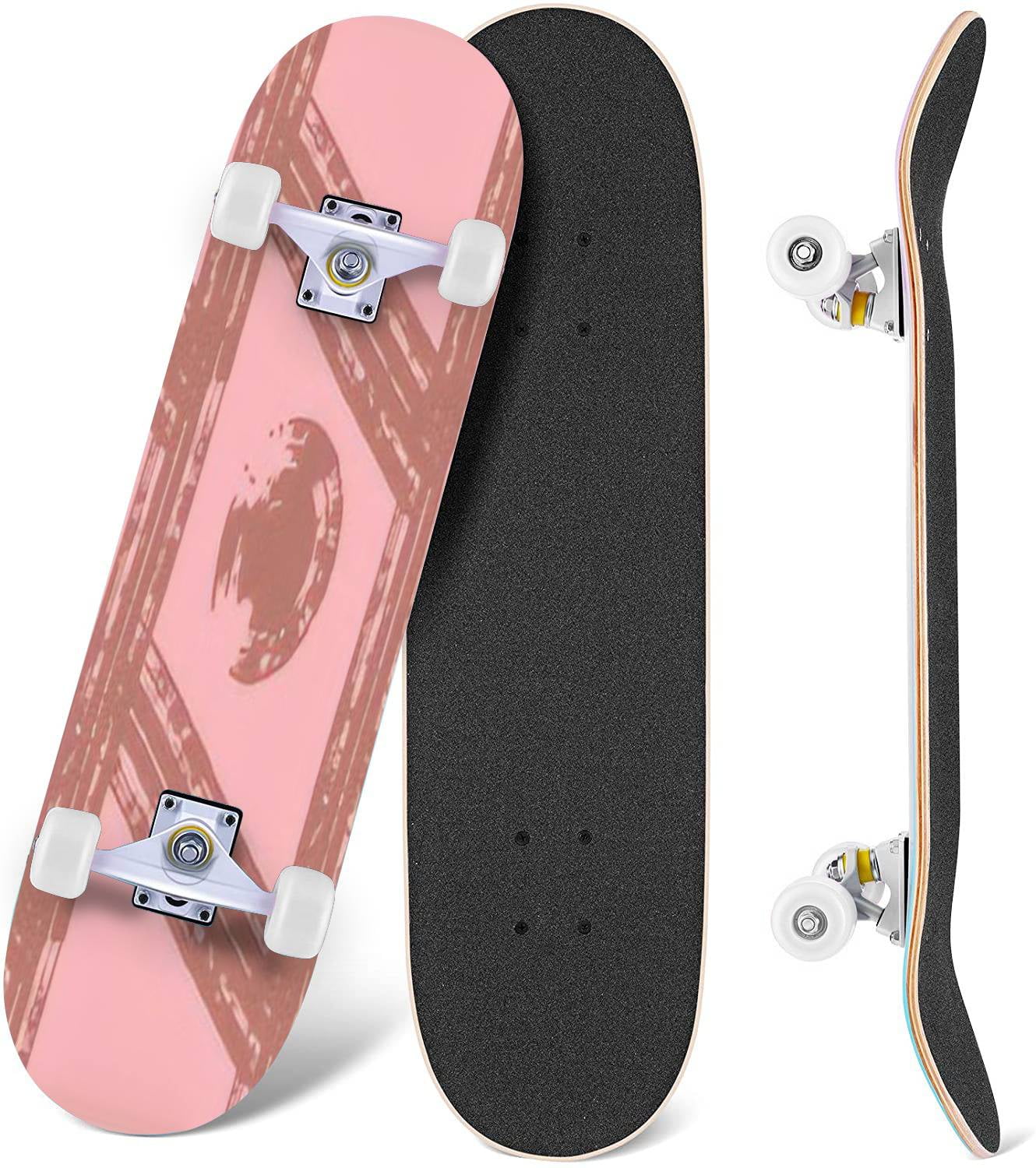 Prxcm Skateboard Complete for Beginners Adults Teens 31 x 8" Abstract