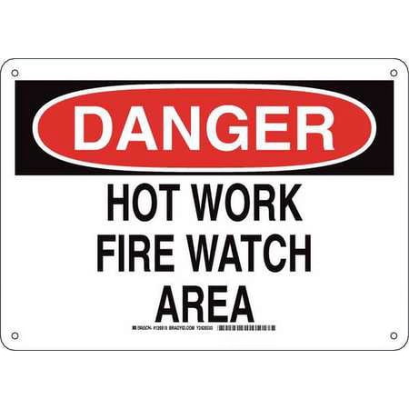 Brady Danger Sign 14.00 x 0.10