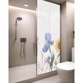thumbnail image 4 of Pastoral Sunflower Window Privacy Film Farmhouse Floral Plants Leaf Decorative Glass Window Film UV Blocking Static Cling Non-Adhesive Sticker Covering for Home Door 29.5 x 78.7 inches, 4 of 8