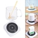 thumbnail image 5 of Calentador de Taza Portátil, Calentador de Té, Posavasos, Almohadilla de Aislamiento, Temperatura , Almohadilla de Calentamiento de Agua, Cal blanco BLESIY Calentador de tazas, 5 of 8