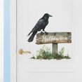 thumbnail image 6 of Halloween Crow Signpost Wall Sticker Wall Decal, Large & Vivid Design for Walls, Doors, Windows Living Room Bedroom Study Decoration, 6 of 7