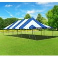 thumbnail image 5 of TentandTable Premium Outdoor Event Party Canopy Pole Tent, Blue, 20 ft x 40 ft, 5 of 8
