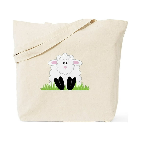 CafePress - Little Lamb Tote Bag - Unisex Canvas Tote Bag, Beige, 1-Piece