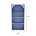 thumbnail image 7 of House of Happy Arched Bookshelf, Blue for Kids Classroom, Kids Playroom or Kids Bedroom, 7 of 7